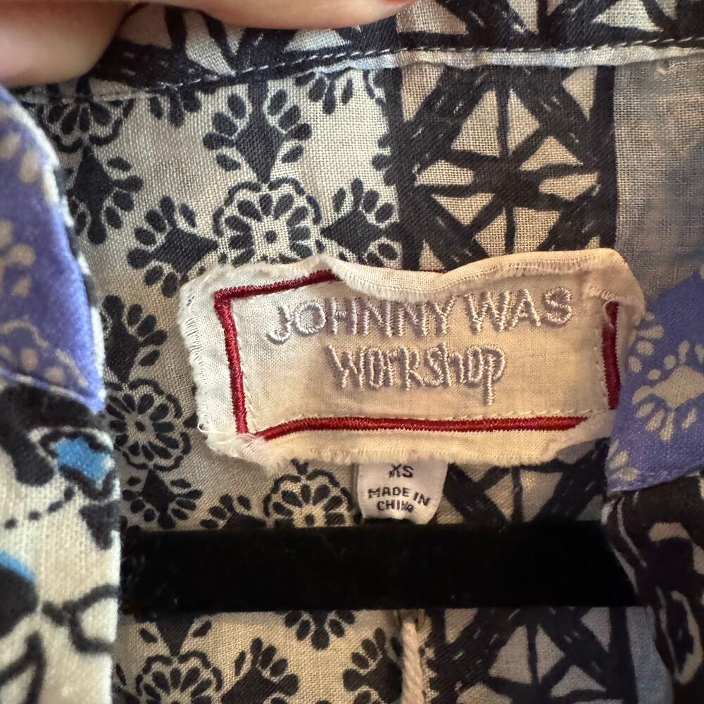 New Johnny Was Marrakesh Patchwork Drawstring Dre… - image 5